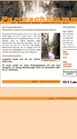 Mobile Screenshot of partnachklamm.eu